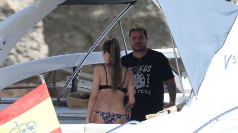 Dani Martín y María Partida