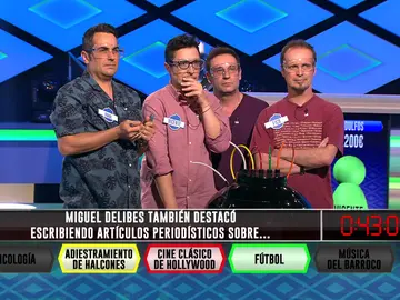 Miguel Delibes pone en apuros a los ‘Sindulfos’ en ¡Boom! Miguel Delibes pone en apuros a los ‘Sindulfos’ en ¡Boom!