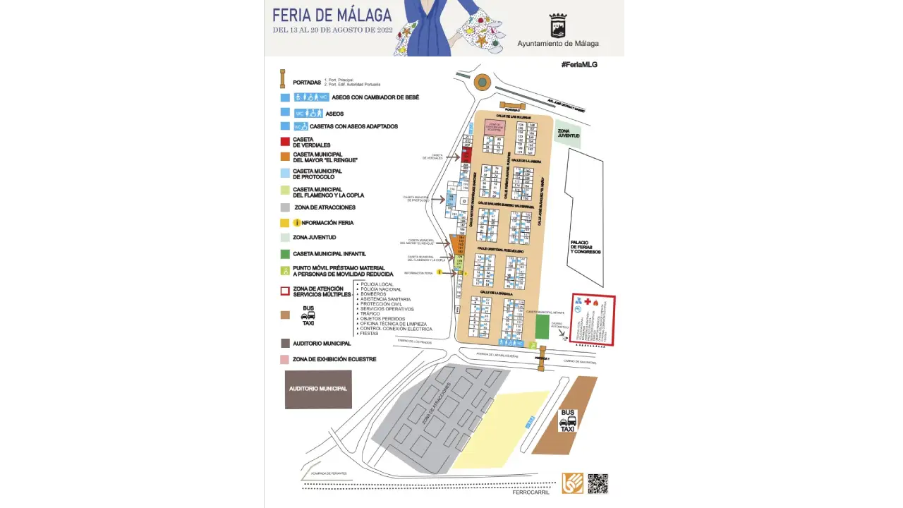 Plano de casetas 2022 Plano de casetas 2022