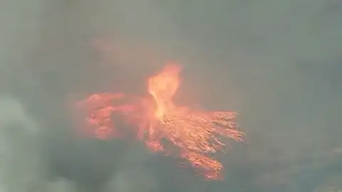 Tornado de fuego en California Tornado de fuego en California