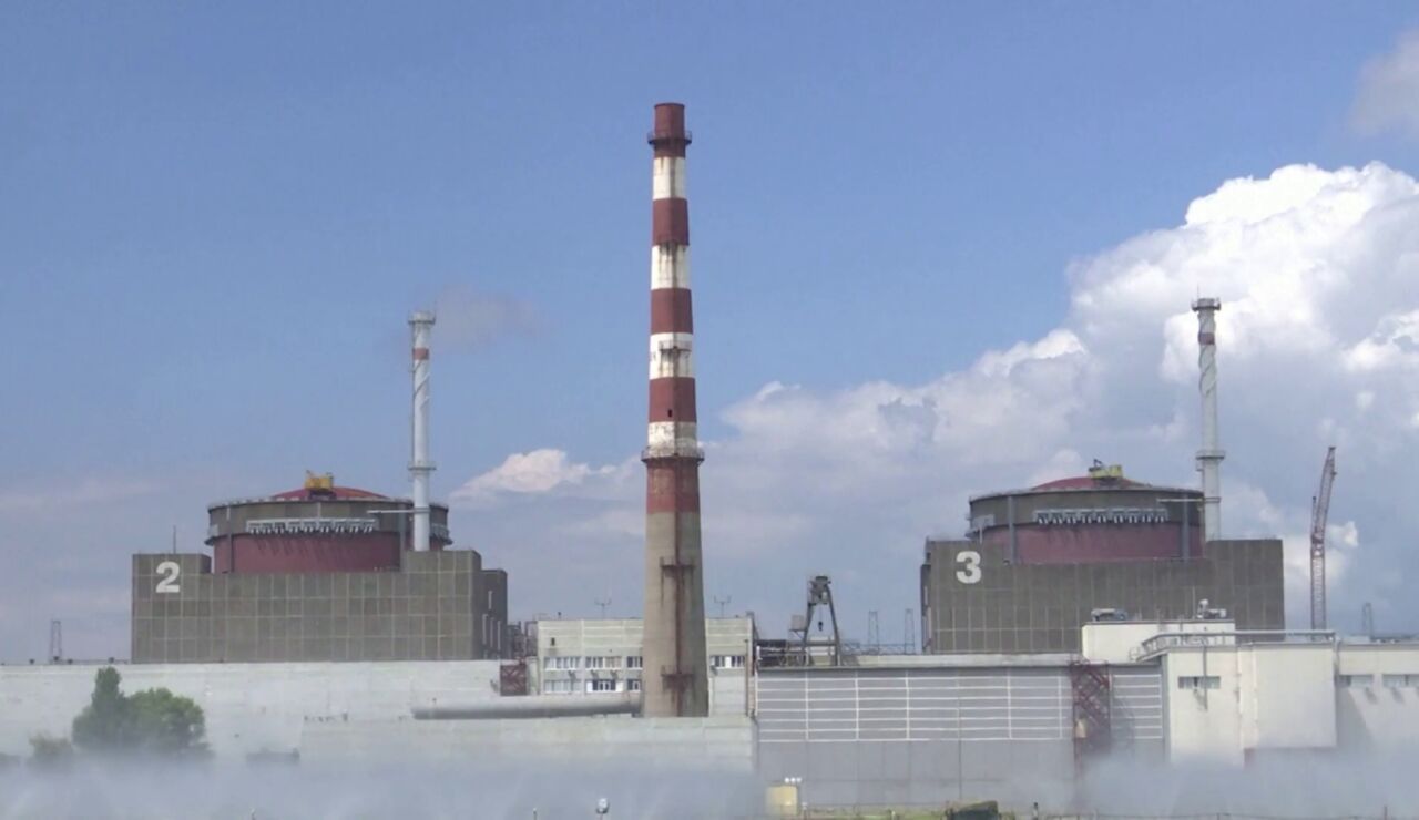 Imagen de la central nuclear de Zaporiyia