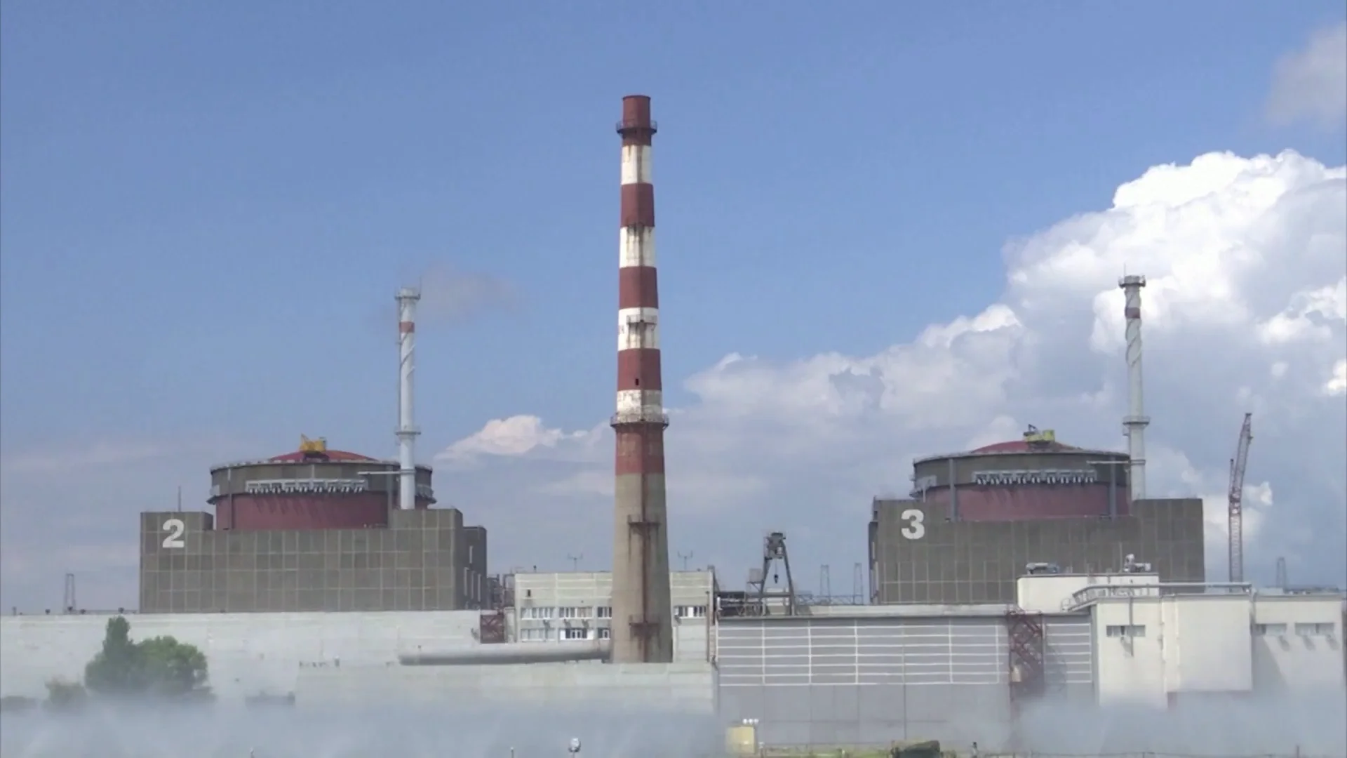 Imagen de la central nuclear de Zaporiyia Imagen de la central nuclear de Zaporiyia