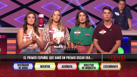Juan de la Cierva ha impedido que ‘Boombastix’ haga pleno en la fase inicial de ¡Boom! Juan de la Cierva ha impedido que ‘Boombastix’ haga pleno en la fase inicial de ¡Boom!
