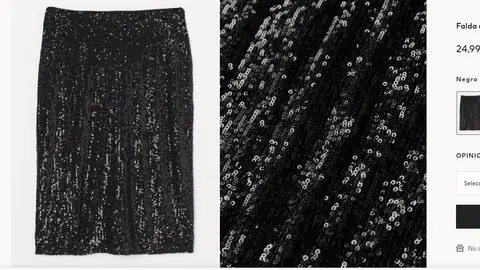 Falda de lentejuelas Falda de lentejuelas