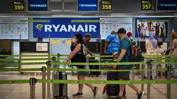 Pasajeros de Ryanair