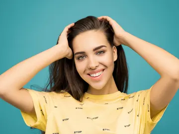 Chica sonriendo Chica sonriendo