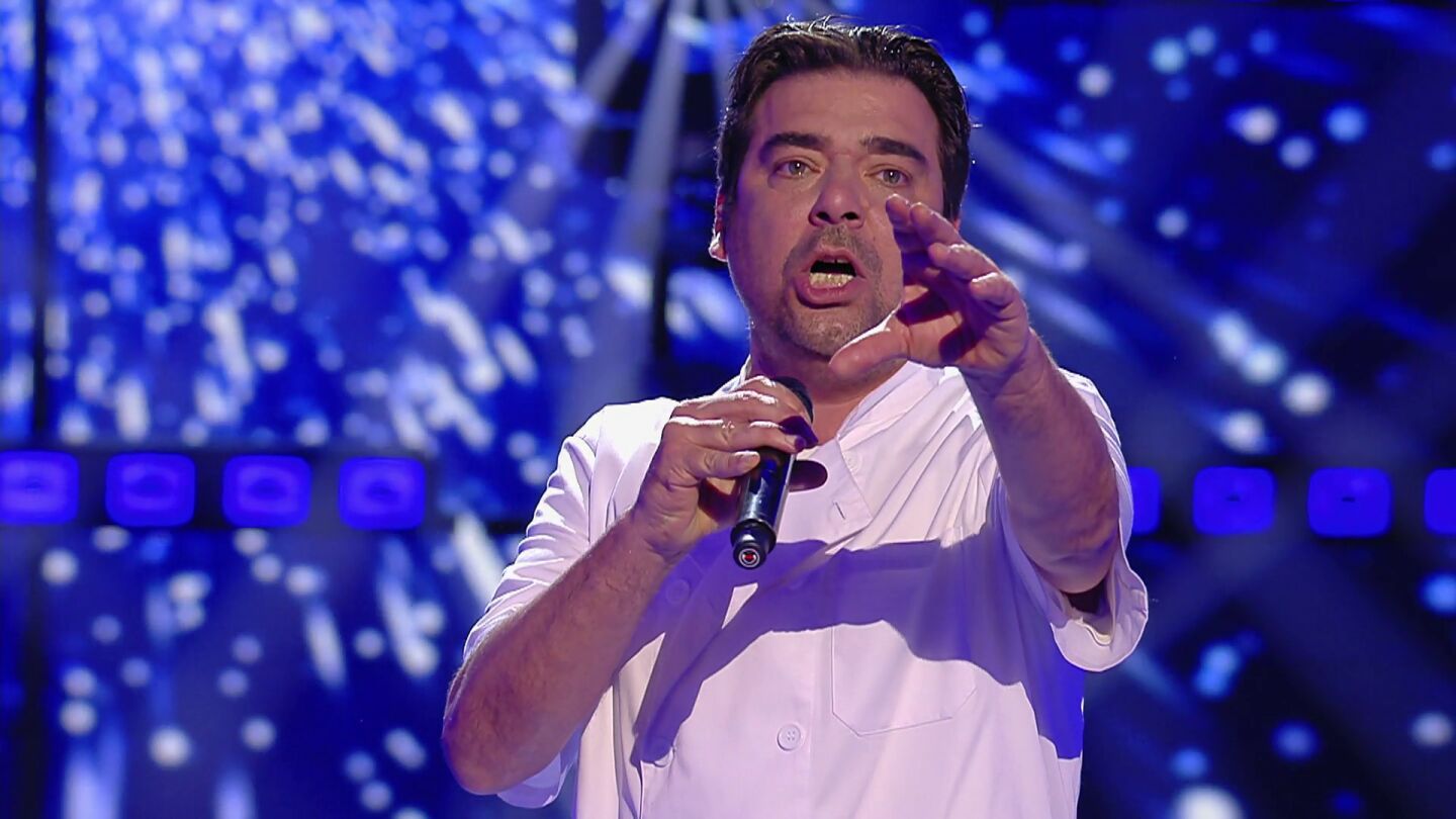 El carnicero conmueve con su voz lírica: “Ha sido la persona que más me ha emocionado” 