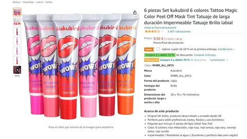 Labial peel off Labial peel off