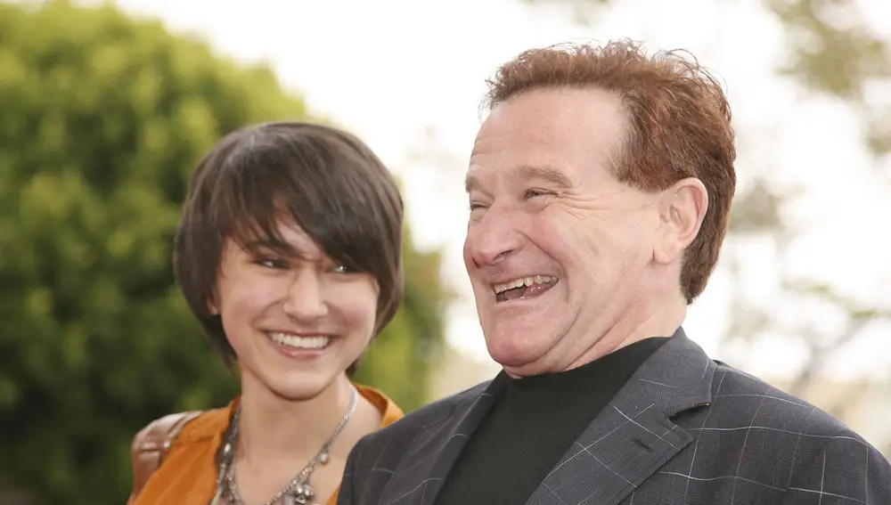 Robin Williams y su hija, Zelda Williams