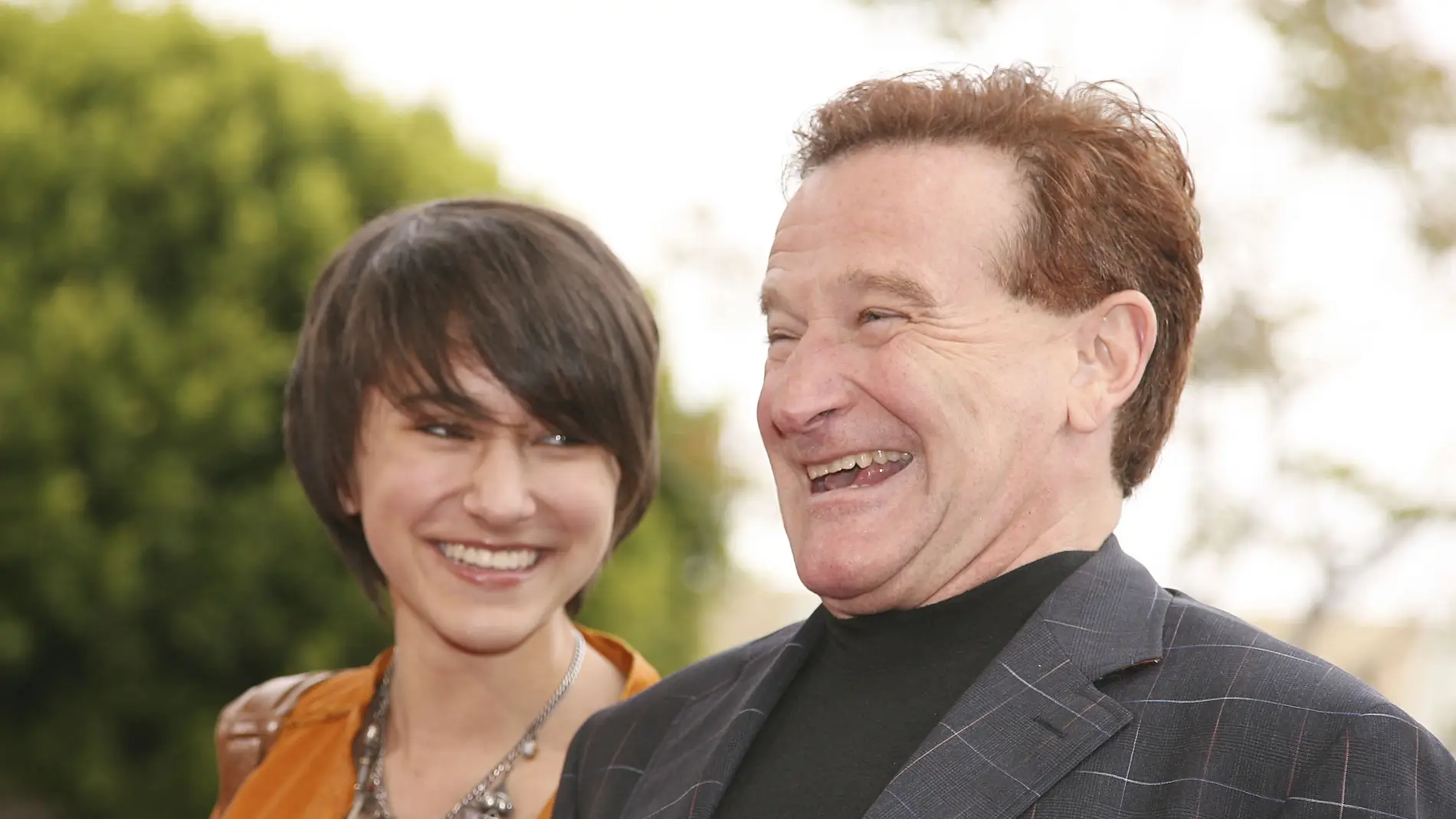 Robin Williams y su hija, Zelda Williams