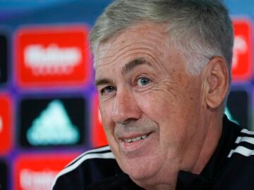 Carlo Ancelotti, en rueda de prensa