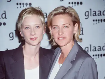 Ellen DeGenere y Anne Heche Ellen DeGenere y Anne Heche