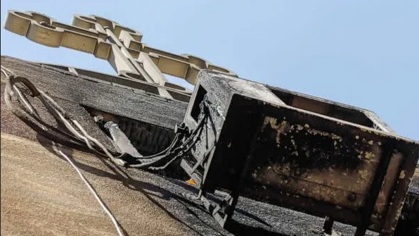 Incendio en una iglesia en El Cairo