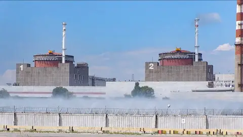 Central nuclear de Zaporiyia, escenario de combates en las últimas semanas Central nuclear de Zaporiyia, escenario de combates en las últimas semanas