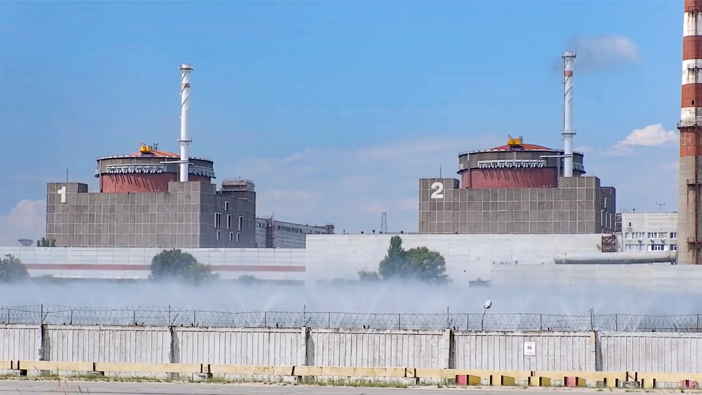 Central nuclear de Zaporiyia, escenario de combates en las últimas semanas Central nuclear de Zaporiyia, escenario de combates en las últimas semanas