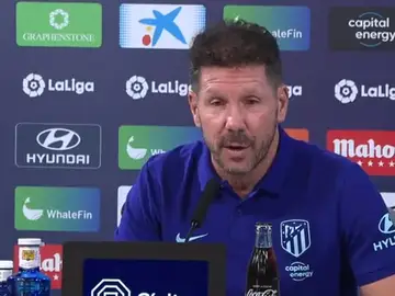 Simeone: "¿Cristiano? Pienso en los futbolistas que están acá" Simeone: "¿Cristiano? Pienso en los futbolistas que están acá"