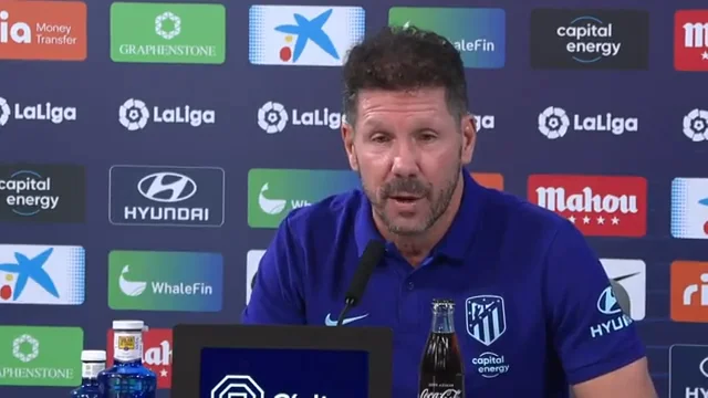 Simeone: "¿Cristiano? Pienso en los futbolistas que están acá" Simeone: "¿Cristiano? Pienso en los futbolistas que están acá"