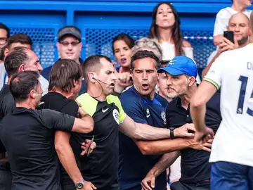 Conte y Tuchel pierden los papeles tras el empate 1-1 Conte y Tuchel pierden los papeles tras el empate 1-1