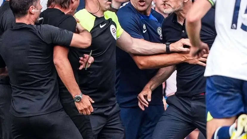 Conte y Tuchel pierden los papeles tras el empate 1-1 Conte y Tuchel pierden los papeles tras el empate 1-1
