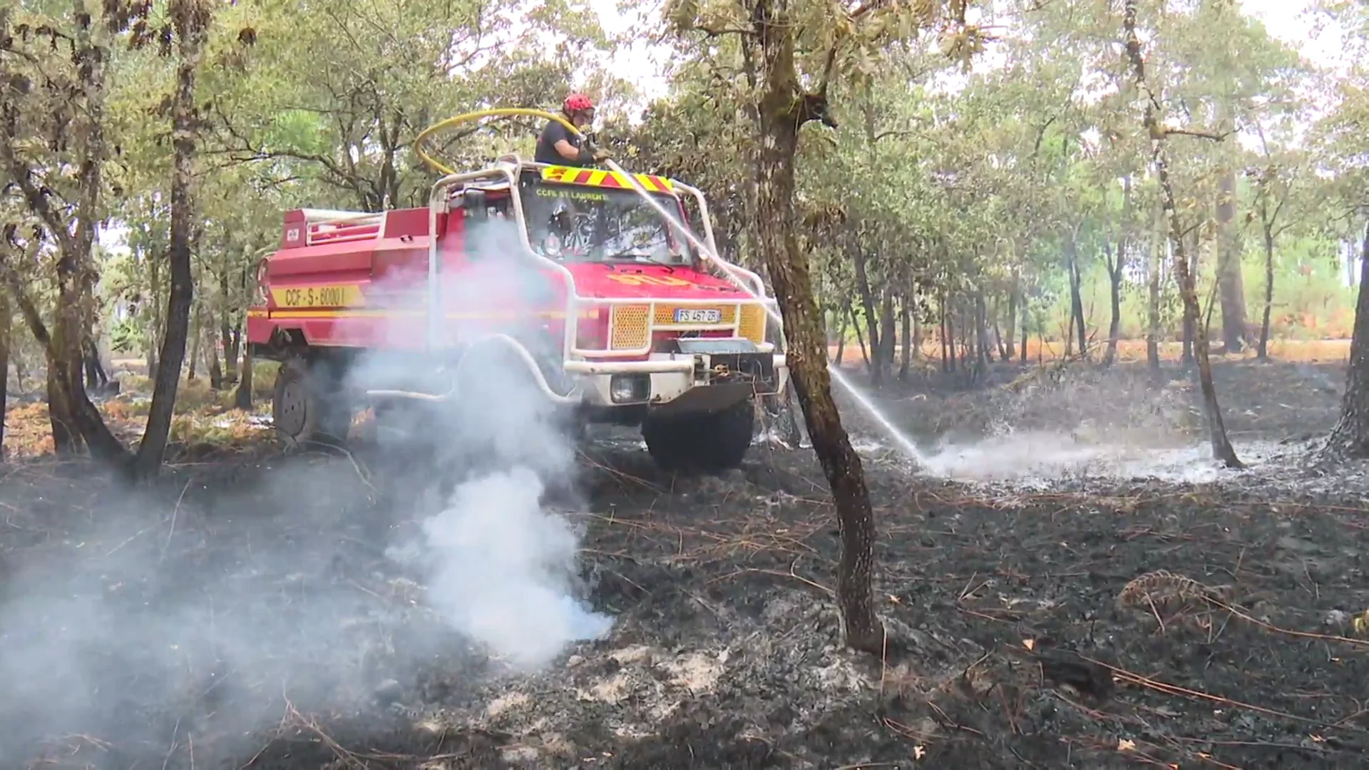 Incendios Francia