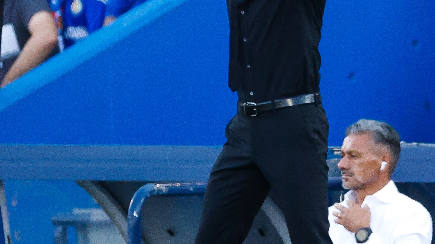 Diego Pablo Simeone durante el Getafe-Atlético de Madrid de la 1ª Jornada de LaLiga Diego Pablo Simeone durante el Getafe-Atlético de Madrid de la 1ª Jornada de LaLiga