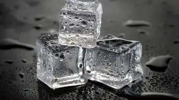 Cubitos de hielo.