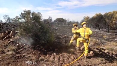Estabilizado el incendio de Añón de Moncayo, con todavía más de 1.500 desalojados y casi 6.000 hectáreas afectadas