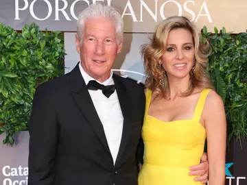 Richard Gere y Alejandra Silva en Starlite en Marbella Richard Gere y Alejandra Silva en Starlite en Marbella