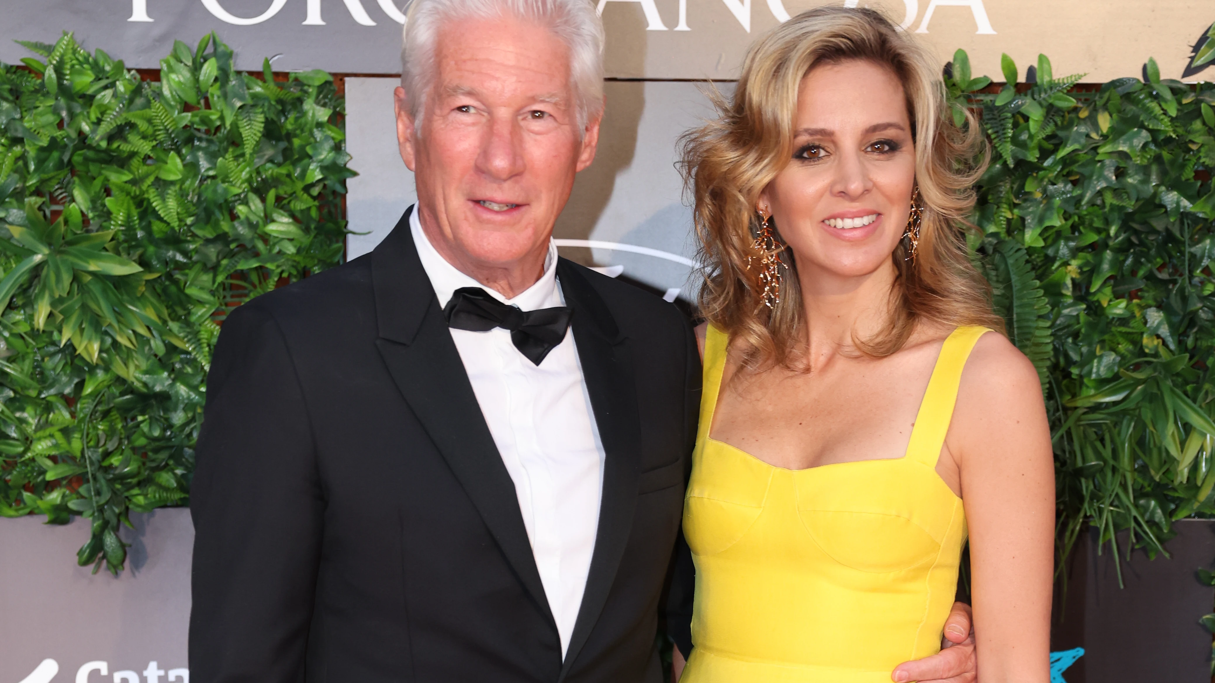 Richard Gere y Alejandra Silva en Starlite en Marbella