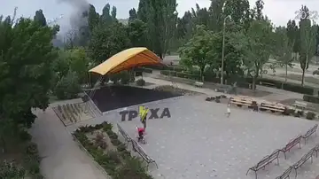 Nuevos bombardeos en una ciudad cercana a la central nuclear ubicada en Zaporiyia Nuevos bombardeos en una ciudad cercana a la central nuclear ubicada en Zaporiyia