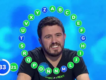 La lotería de Orestes en ‘El Rosco’ para empatar con Rafa: “Tengo que decidir en cuál me arriesgo” La lotería de Orestes en ‘El Rosco’ para empatar con Rafa: “Tengo que decidir en cuál me arriesgo”