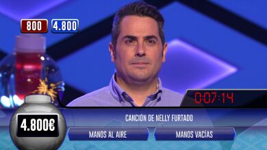 La canción de Nelly Furtado que impide que Raúl haga pleno en la bomba clasificatoria