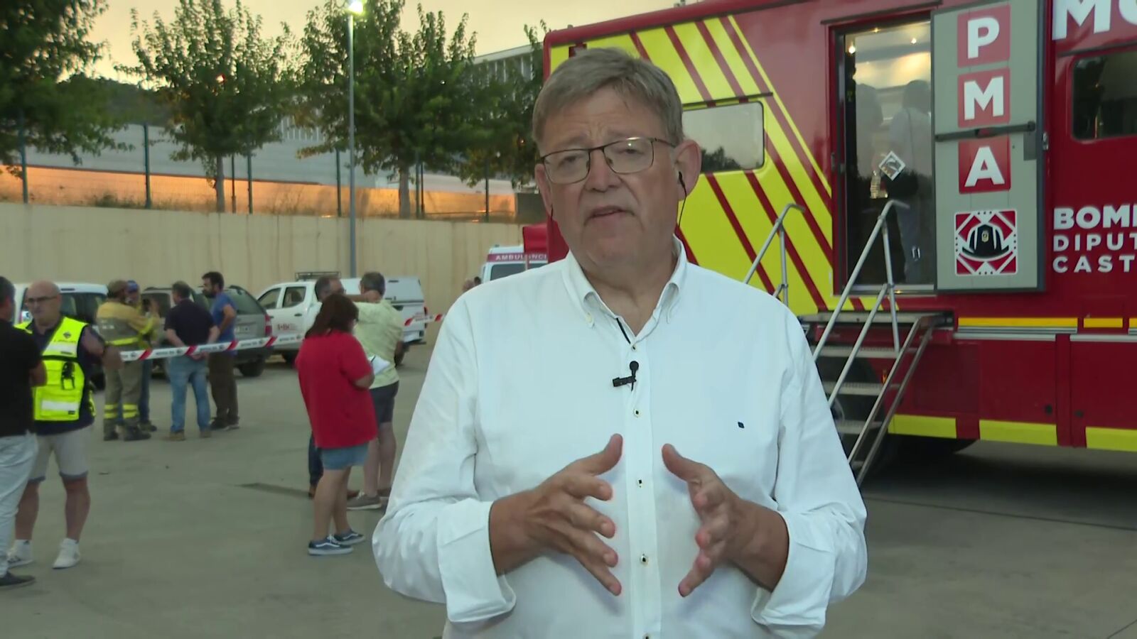 Ximo Puig, sobre el incendio de Bejís: 