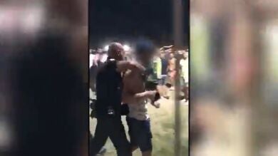 El vídeo del intento de 'linchamiento' al presunto autor de pinchazos en el Medusa Festival