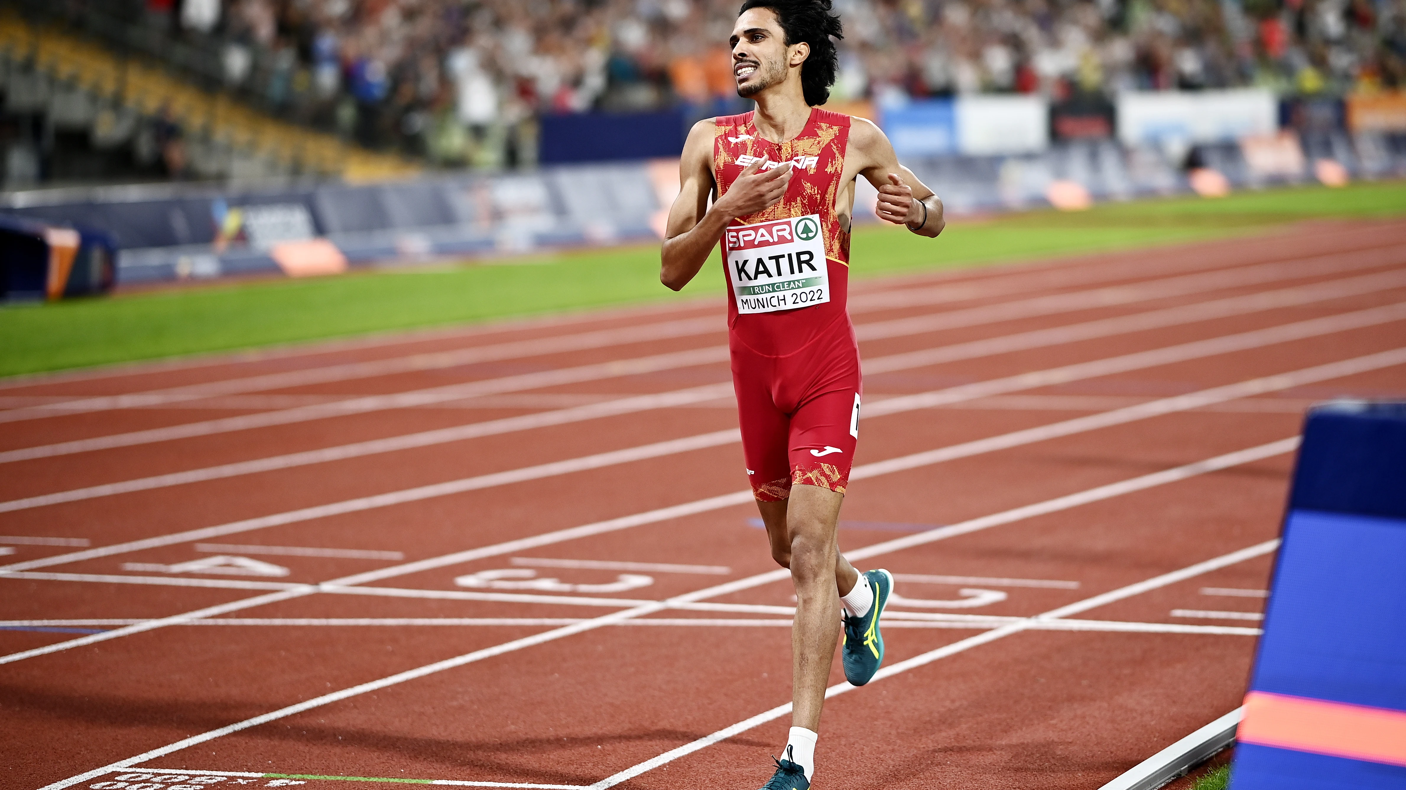 Mo Katir, plata en el 5.000m del europeo de M&uacute;nich
