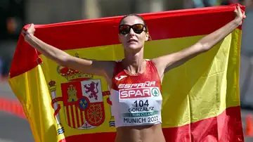 Raquel González conquista la plata en los 35 kilómetros marcha