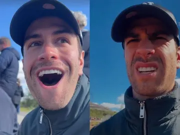 Mario Marzo en su luna de miel en Islandia Mario Marzo en su luna de miel en Islandia