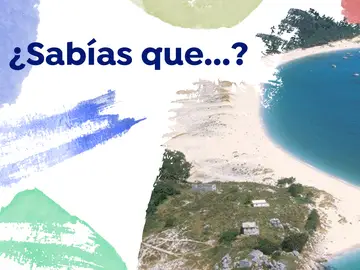 La playa de Rodas, en las Islas Cíes La playa de Rodas, en las Islas Cíes