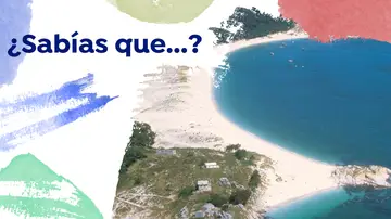 La playa de Rodas, en las Islas Cíes La playa de Rodas, en las Islas Cíes