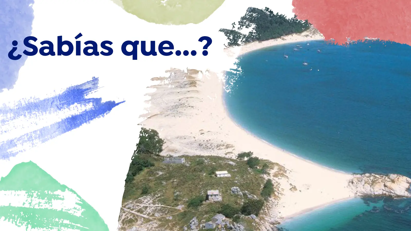 La playa de Rodas, en las Islas Cíes La playa de Rodas, en las Islas Cíes