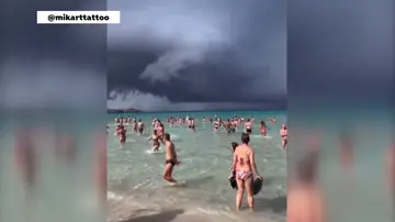 Las alertas por tormentas continúan en varios países europeos Las alertas por tormentas continúan en varios países europeos
