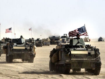 Imagen de archivo de soldados estadounidense en Irak