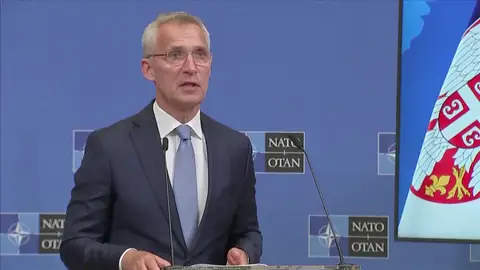 El secretario general de la OTAN, Jens Stoltenberg El secretario general de la OTAN, Jens Stoltenberg