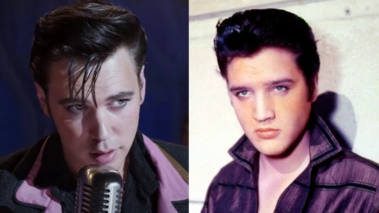 Austin Butler y Elvis Presley Austin Butler y Elvis Presley