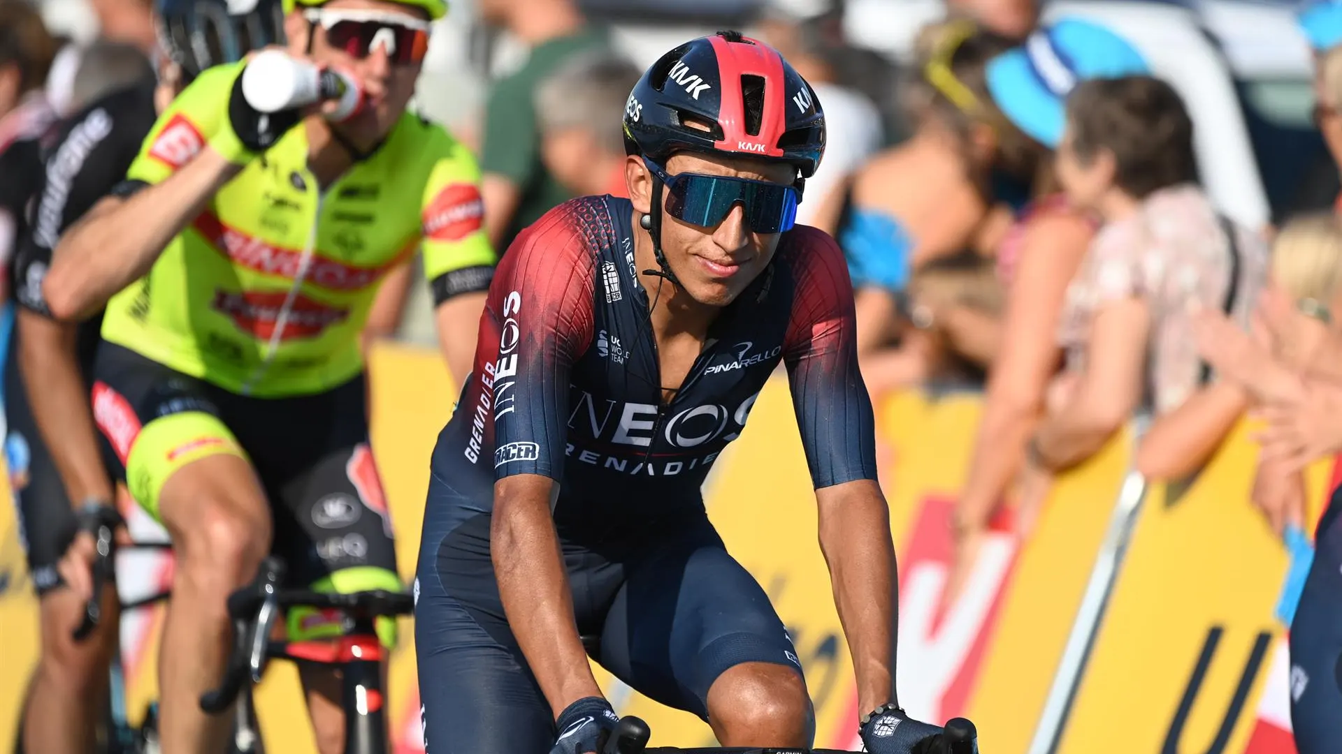 Egan Bernal vuelve a la competición Egan Bernal vuelve a la competición