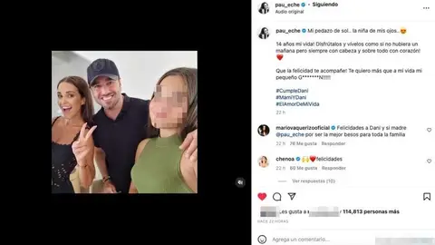Instagram Paula Echevarría Instagram Paula Echevarría