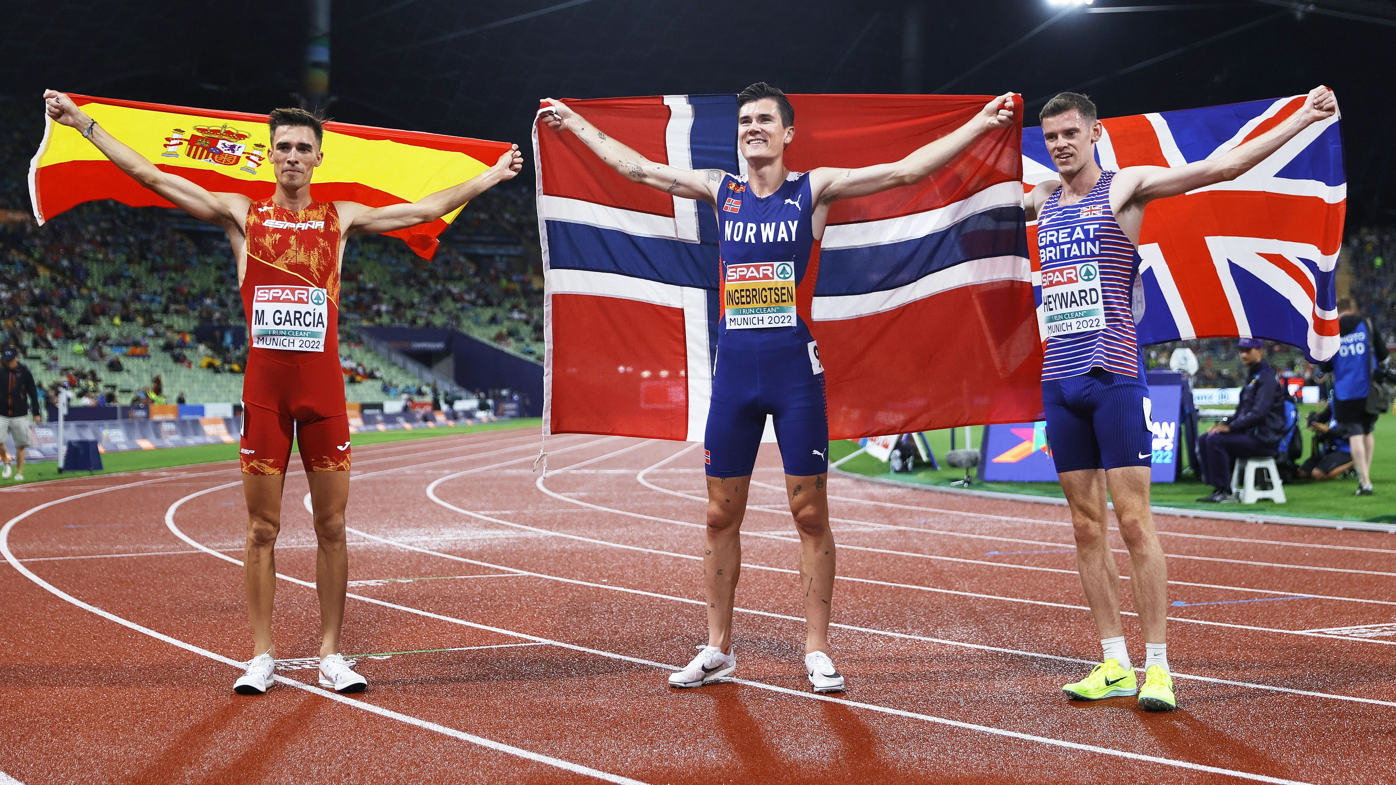 Mario Garc&iacute;a Romo, bronce en el 1.500 de los Campeonatos de Europa de M&uacute;nich (Alemania).
