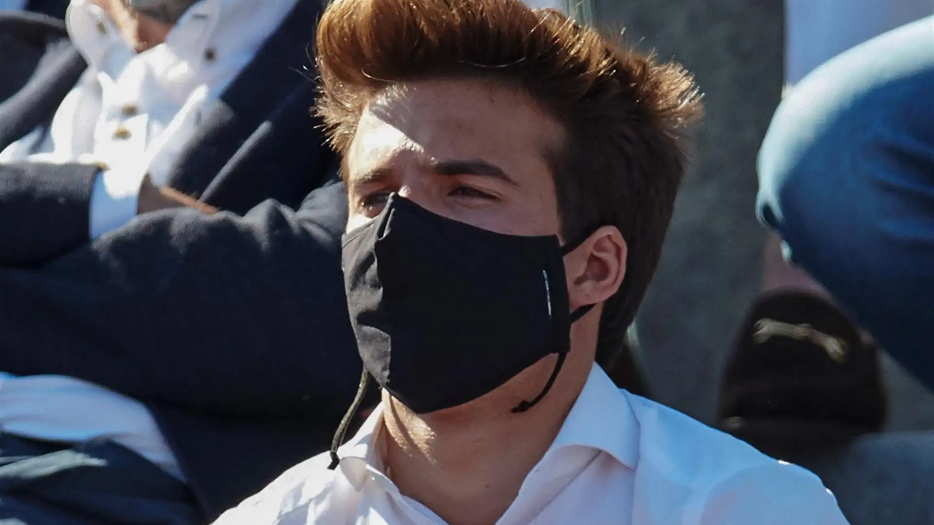 Riqui Puig durante su presentación en Los Ángeles Riqui Puig durante su presentación en Los Ángeles