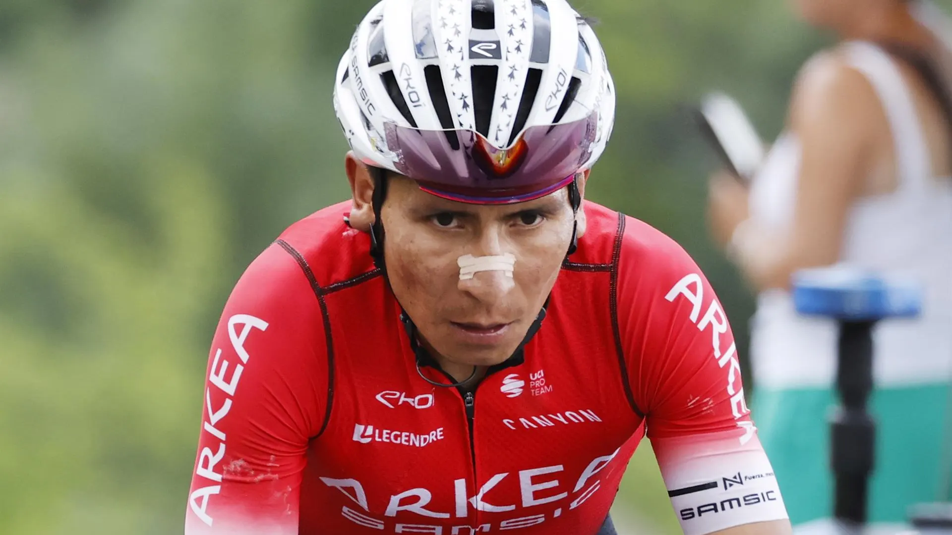 El ciclista colombiano Nairo Quintana El ciclista colombiano Nairo Quintana