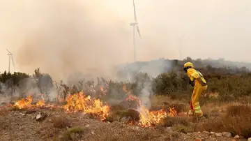 Incendio de Bejís (Castellón)